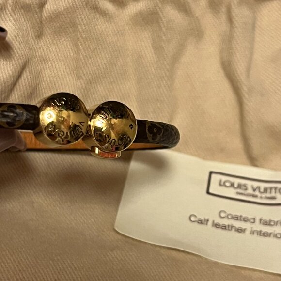 Louis Vuitton Historic Mini Monogram Bracelet Size 17 - Picture 11 of 12